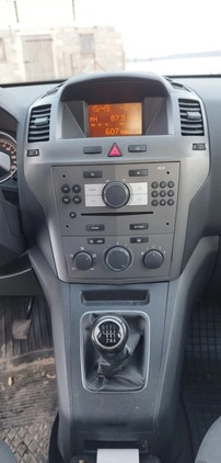 Opel Zafira cena 11000 przebieg: 194000, rok produkcji 2007 z Sierpc małe 67